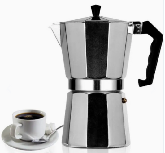 Cafetera Exprés Greca de 6 Tazas