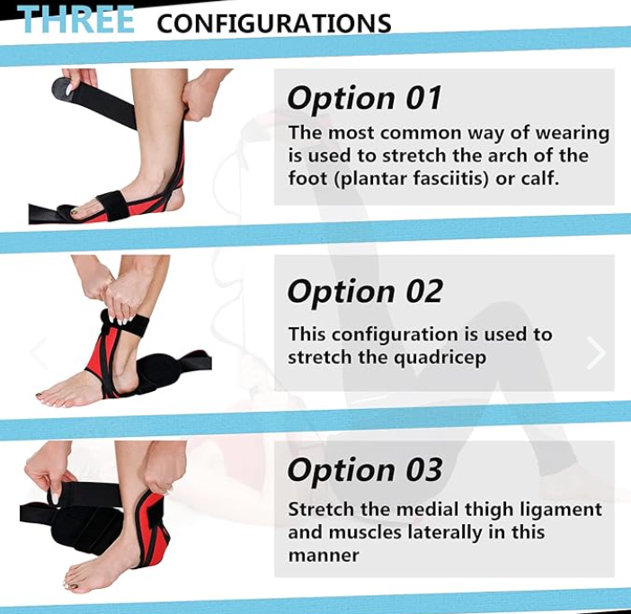 Correa Elástica Multifuncional Yoga Pies