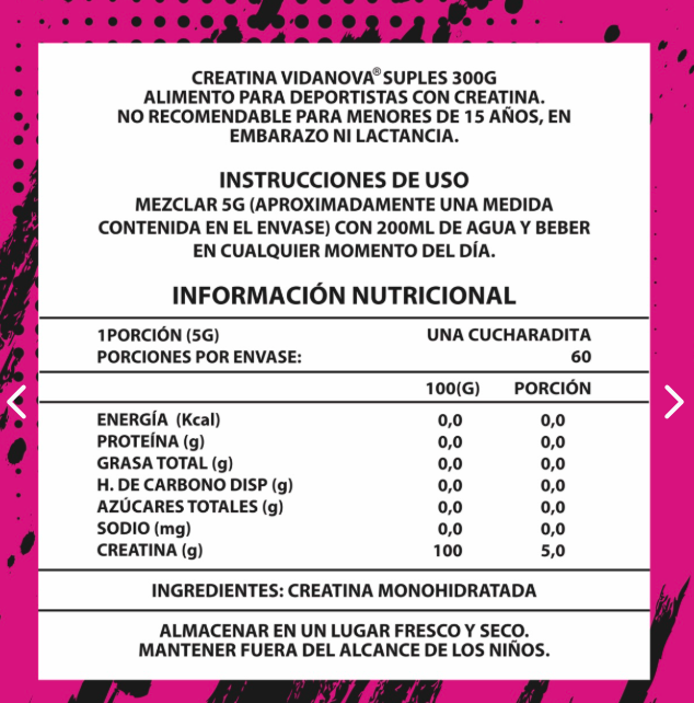 Creatina WOMAN Monohidratada 300g