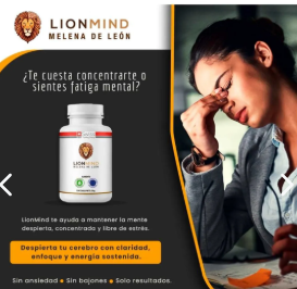 LionMind Suplemento con Melena de León